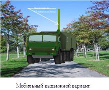 Мобильный выдвижной вариант ОСЦ